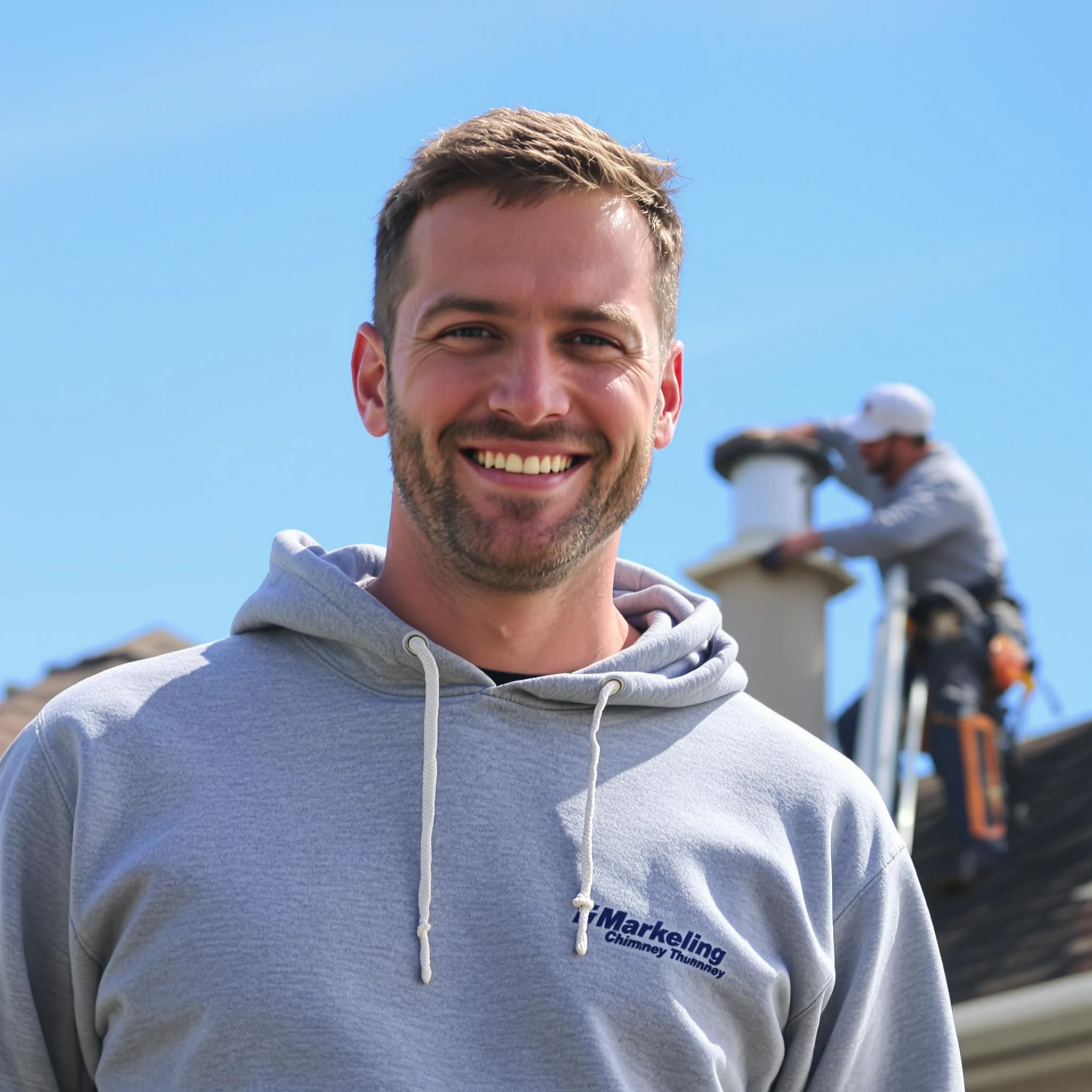 The Center Point Chimney Sweep team.