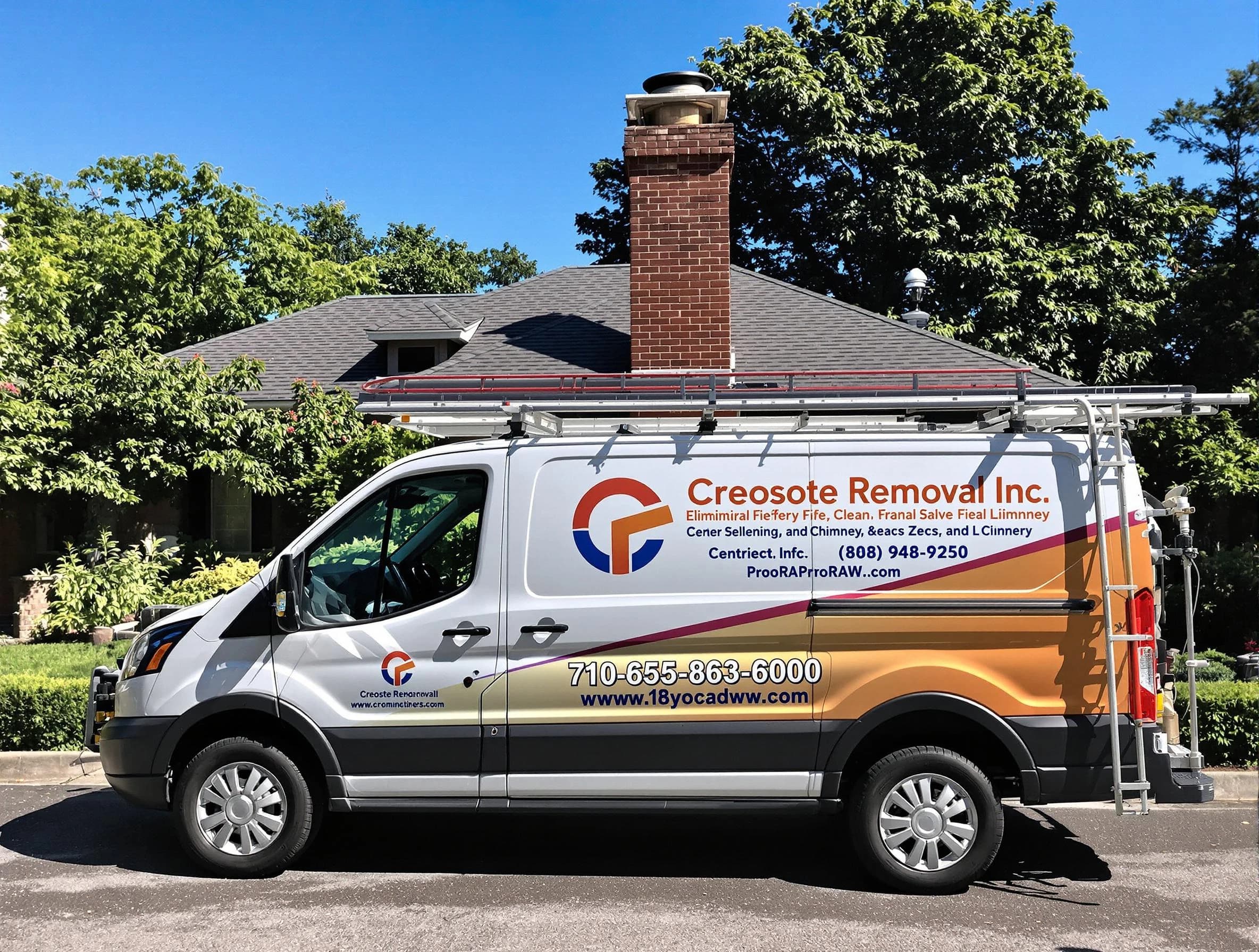 Center Point Chimney Sweep technician removing creosote safely in Center Point, AL