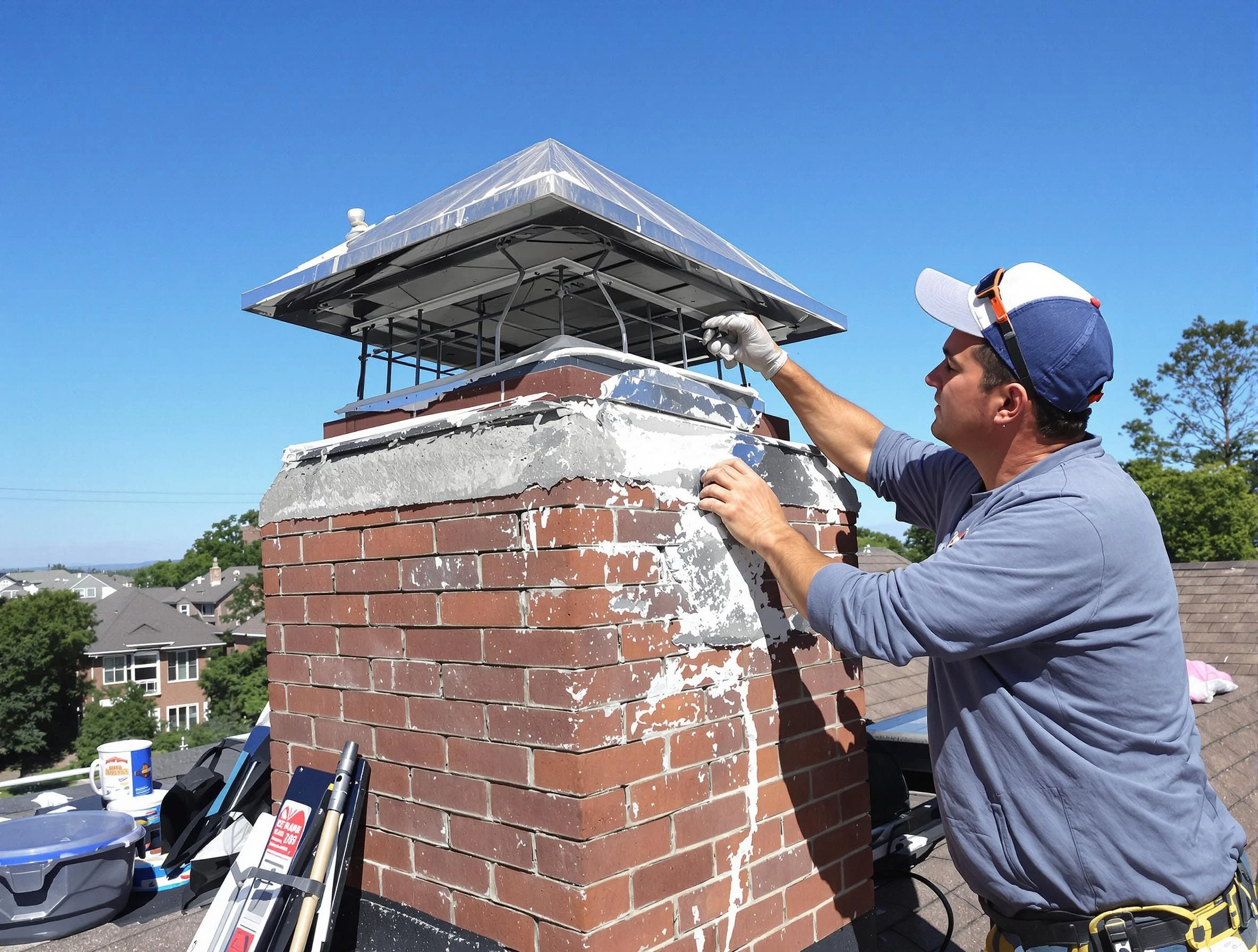 Chimney Crown Services in Center Point