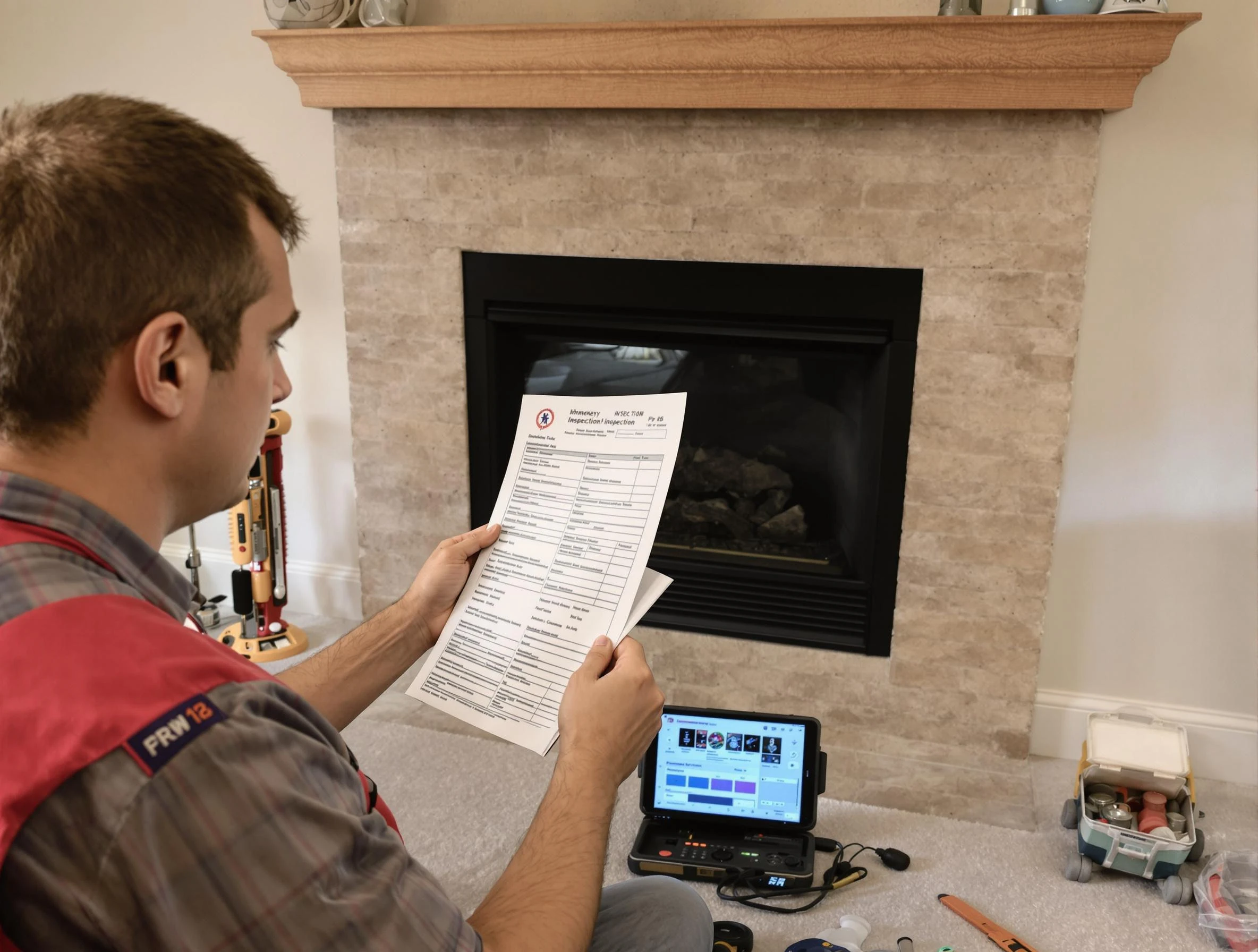 Thorough chimney inspection by Center Point Chimney Sweep in Center Point, AL